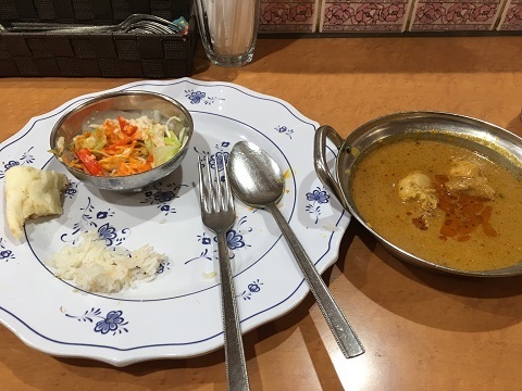 パトワール吉祥寺店 ビジネスランチ カレー ナン食べ放題 ラッシー飲み放題 多摩のランチ食べ歩き日記